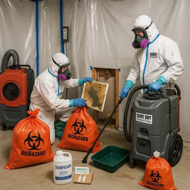 Contaminated Water Handling Protocols process in Four Corners, FL