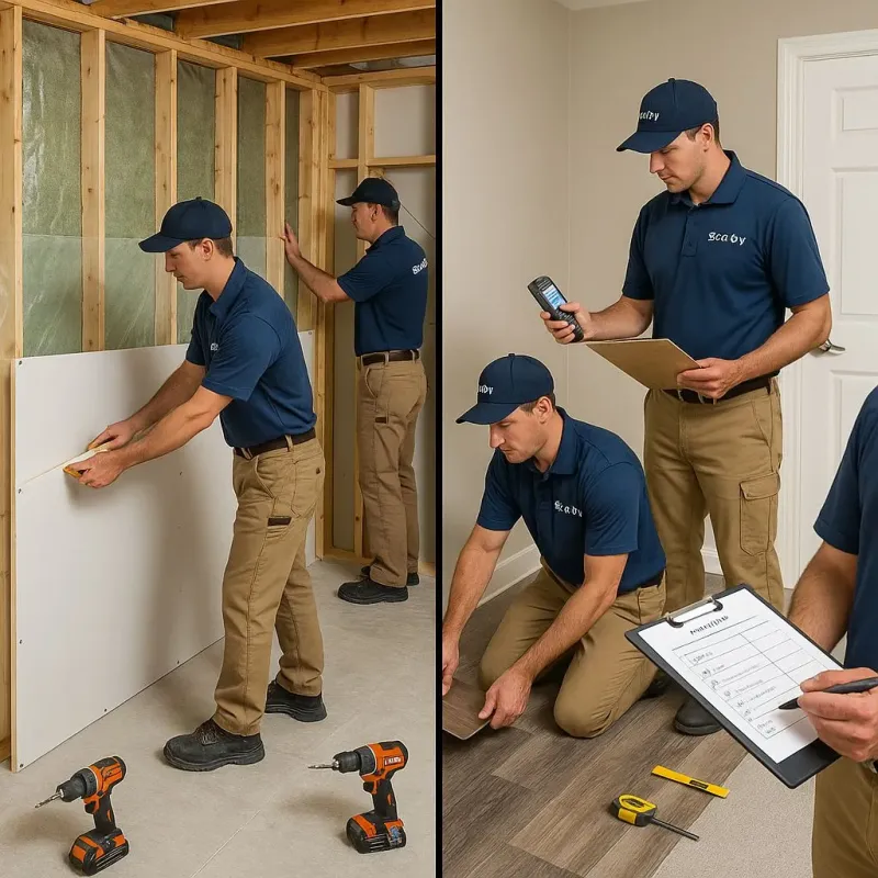 Repairs and Reconstruction process in Four Corners, FL
